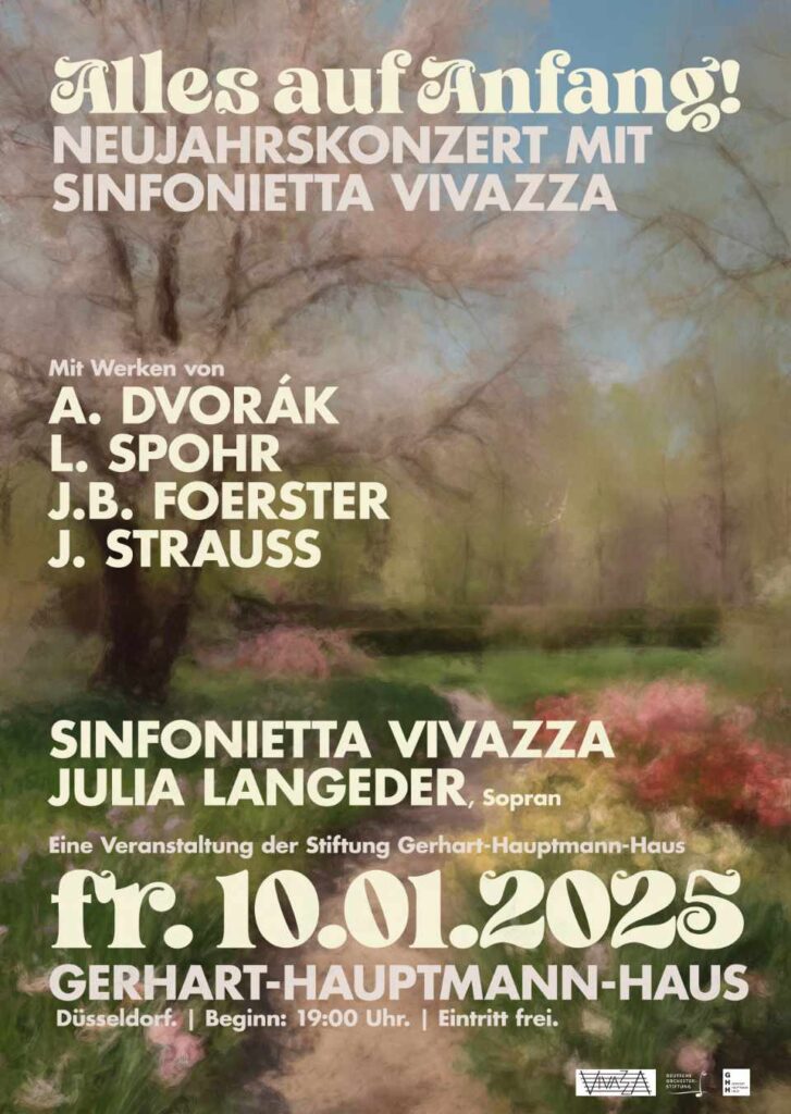 Neujahrskonzert 2025 mit Sinfonietta VivazzA und Sopranistin Julia Langeder